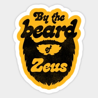 By the Beard of Zeus! Sticker